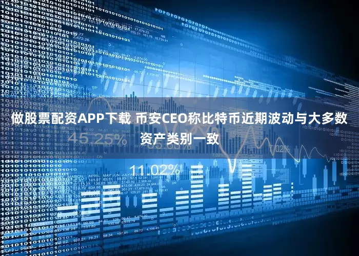 做股票配资APP下载 币安CEO称比特币近期波动与大多数资产类别一致