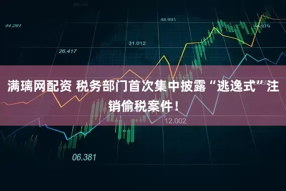 满璃网配资 税务部门首次集中披露“逃逸式”注销偷税案件！